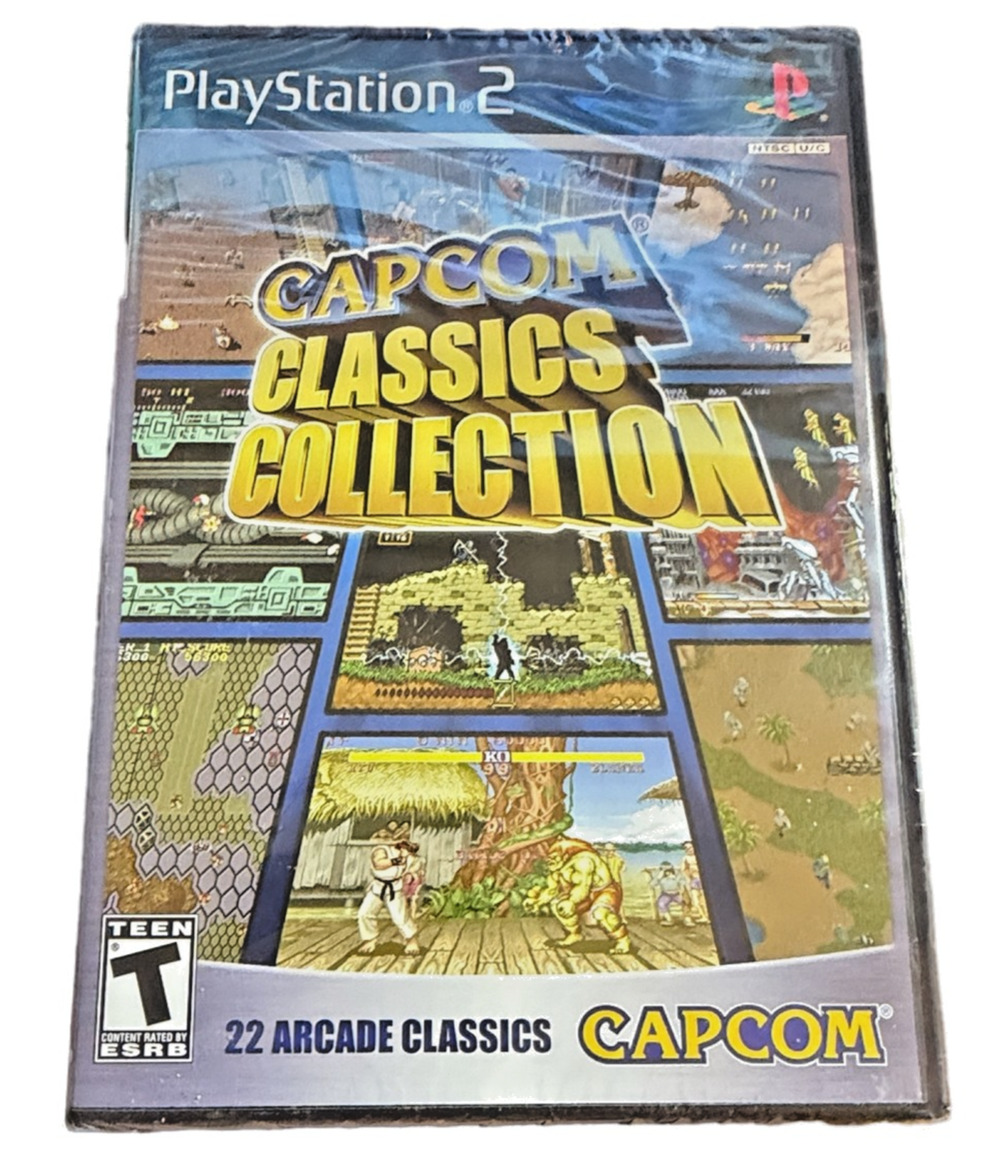 Capcom Classics Collection (Sony PlayStation 2, 2005) PS2 Game